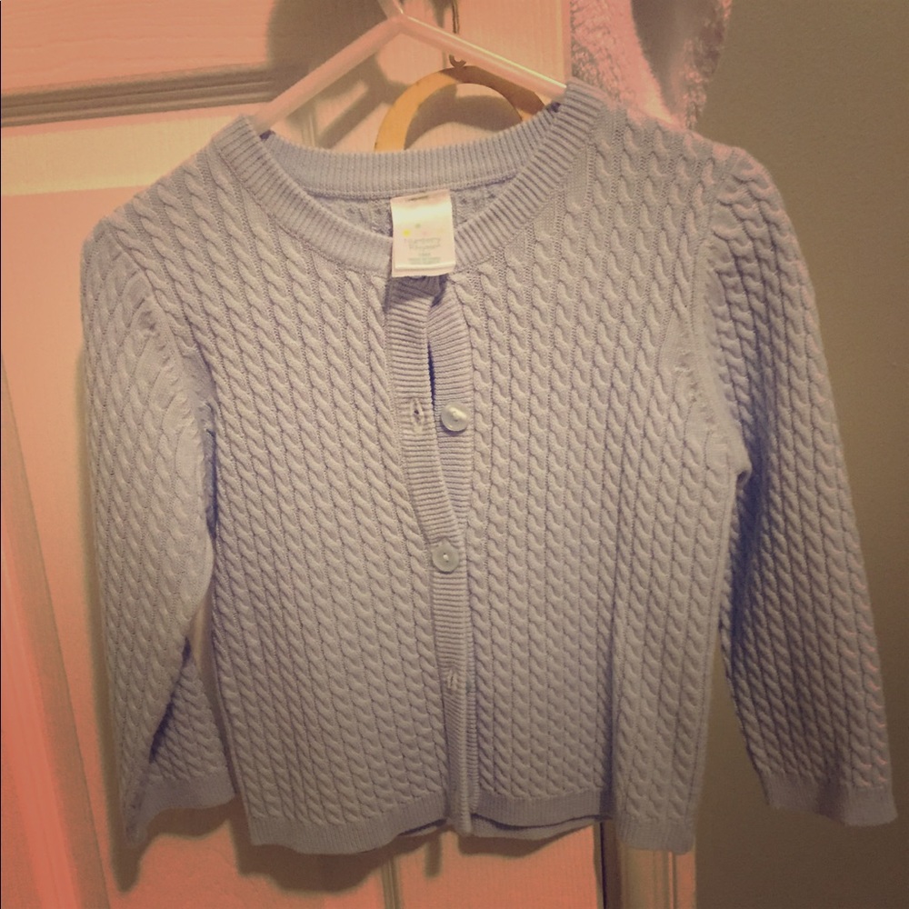 Baby blue sweater